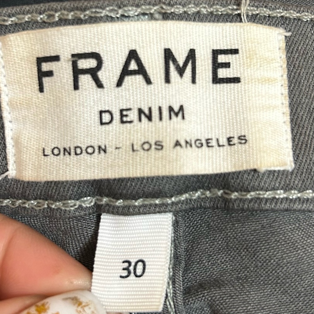 FRAME Denim Le Skinny De Jeanne Jeans Liberty 30 - Picture 5 of 9